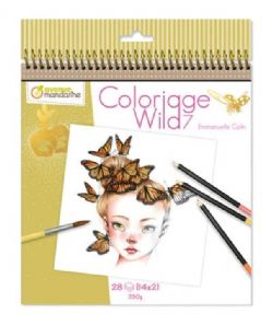 AVENUE MANDARINE - CAHIER À COLORIER WILD 7